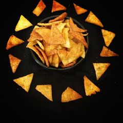 Rice Flour Nachos A picture of Rice Flour Nachos.