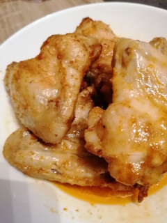 Una foto de Alitas de pollo picante