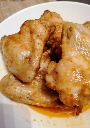 Una foto de Alitas de pollo picante