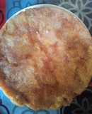Torta con duraznos, deliciosa y muy rápida