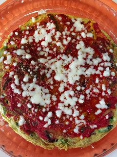 Una foto de Tortipizza de verdura