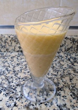 Foto principal de Copa de crema de mango y turrón