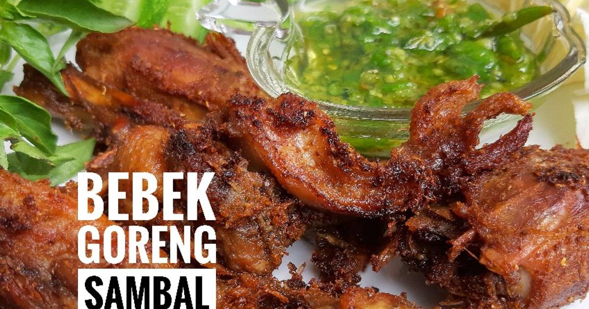 57 Resep Sambal Bebek Goreng Yang Enak Enak Dan Sederhana Ala Rumahan Cookpad