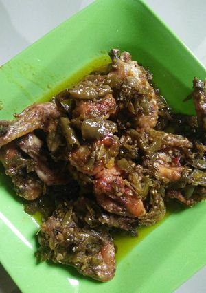Foto resep Ayam goreng sambal Ijo