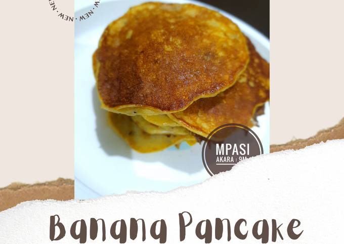 snack 9m+ : banana pancake - resepenakbgt.com