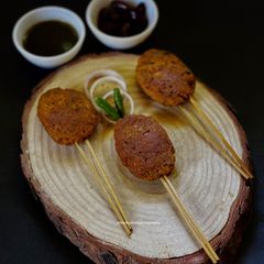 A picture of Soya Chaap.