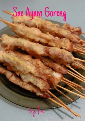Foto resep Sate Ayam Goreng