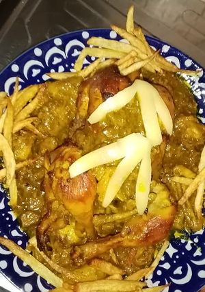 صورة لوصفة دجاجة محمرة