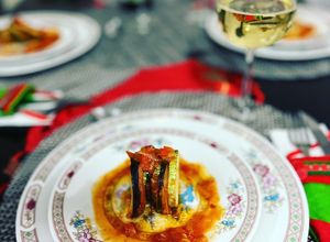 Una foto de Ratatouille estilo Gusteau