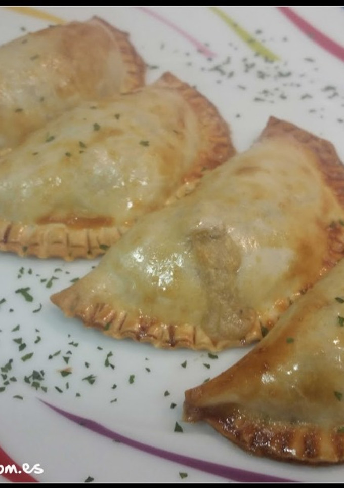 Una foto de Empanadillas de champiñones, bacon y queso