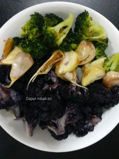 Foto resep Brocoli dan kembang kol panggang