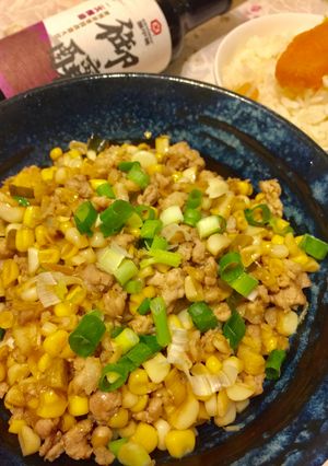 【御釀快炒提味】玉米粒炒肉末 的食譜成品照片