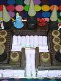 Tarta castillo de chocolate