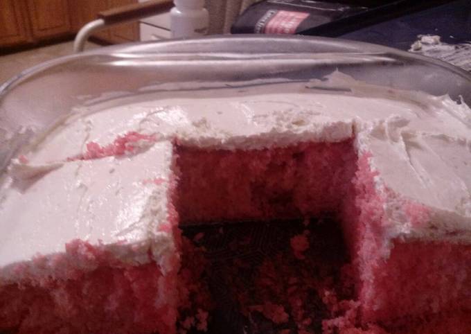 Strawberry Limeade Cake