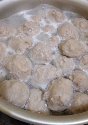 Foto resep Bakso sapi + ayam