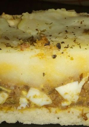 Una foto de Pastel de papa c/ una base de masa