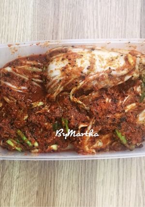 Foto resep Kimchi Sawi Putih