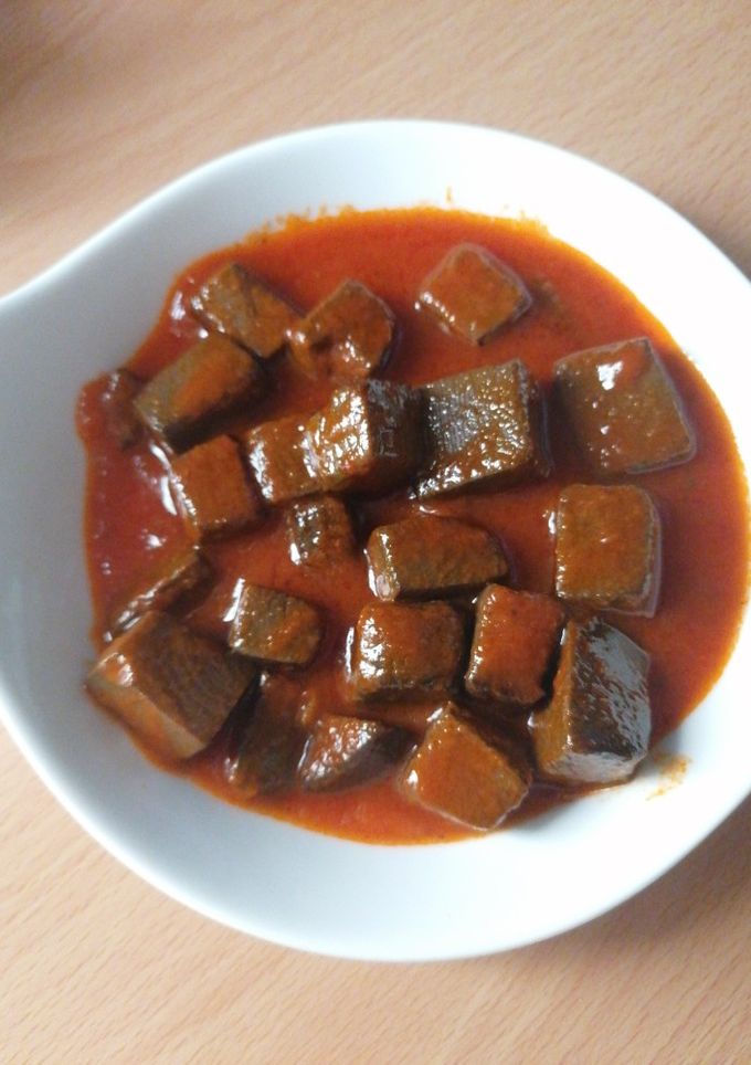 Una foto de Sangre encebollada y tomate