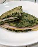 Omelette alle erbette di campo con ripieno goloso