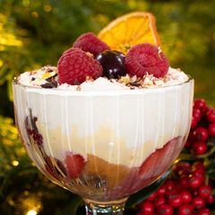A picture of Christmas Trifle.