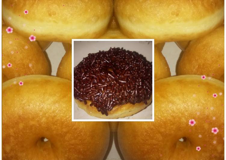 Cara Gampang Menyiapkan Donat montok tanpa telur 🍩 Anti Gagal