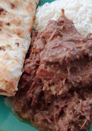 A picture of Slow Cooker Beef Rendang.