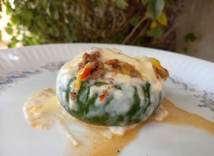 Una foto de Zapallitos rellenos súper fáciles