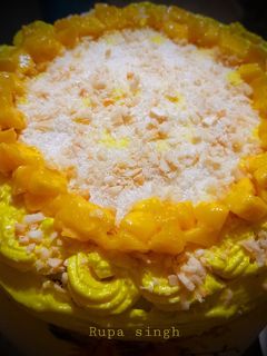 मैंगो केक (Mango cake recipe in Hindi) रेसिपी मुख्य फोटो