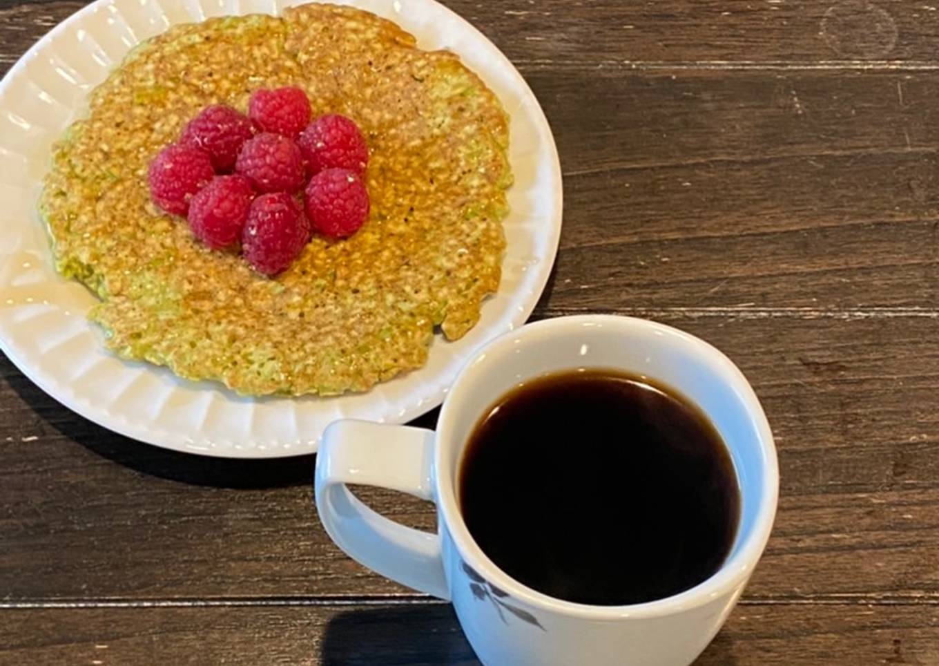 Waffle de palta (aguacate), avena y huevo