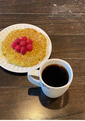 Una foto de Waffle de palta (aguacate), avena y huevo