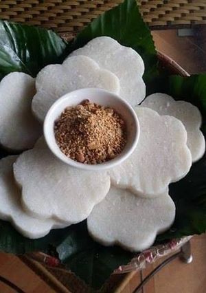 Hình của món Cơm nắm cách tân.