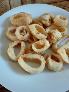 Una foto de Calamares fritos