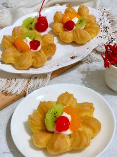 Foto resep Kue Sus Bunga / Choux