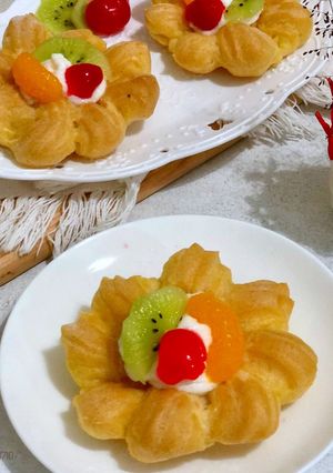 Foto resep Kue Sus Bunga / Choux
