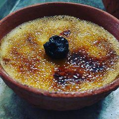 A picture of Vanilla Creme Brulee.
