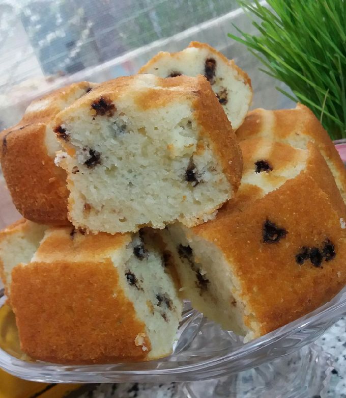 عکسی از دستور کیک شکلات چیپسی