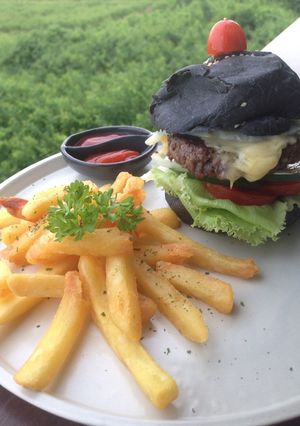Foto resep Black Beef burger
