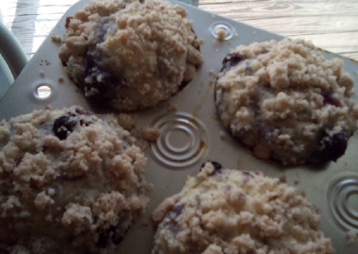 Blueberry muffins