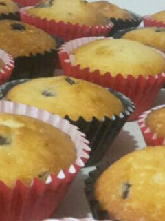 Una foto de Muffins con chips de chocolate