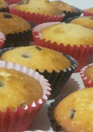 Una foto de Muffins con chips de chocolate