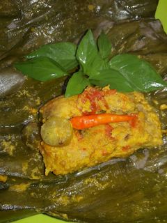 Foto resep Pepes ikan Patin bumbu rujak