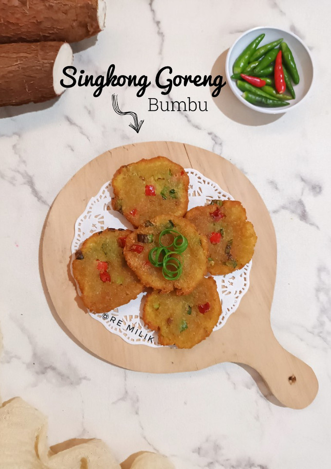 Foto resep 536. Singkong Goreng Bumbu