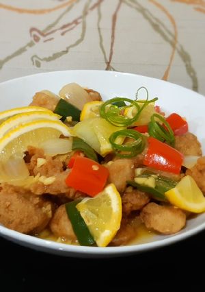 Foto resep Ayam Saos Lemon