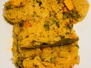 A picture of basmati pulao