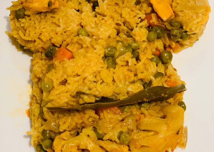 Recipe of Any-night-of-the-week Vegetable pulao