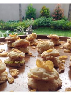 Foto resep Corn flakes cookies