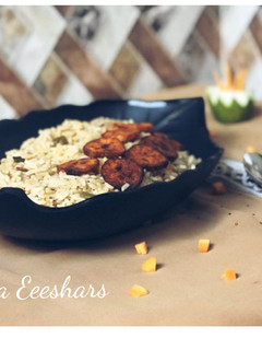 A picture of Simple stir fried rice.