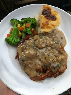 Foto resep Grilled Chicken with Mushroom Sauce