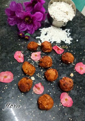 A picture of Poha balls.