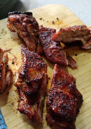 Una foto de Costillar enchilado